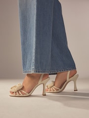 Natural Forever Comfort® Corsage Heeled Sandals - Image 3 of 9