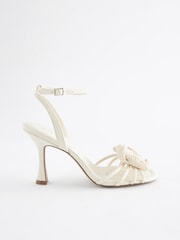 Natural Forever Comfort® Corsage Heeled Sandals - Image 6 of 9