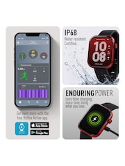 Peers Hardy Black Reflex Active Spectra Black Silicone Strap Smart Watch - Image 5 of 8