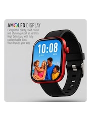 Peers Hardy Black Reflex Active Spectra Black Silicone Strap Smart Watch - Image 7 of 8