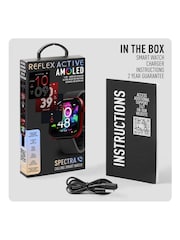 Peers Hardy Black Reflex Active Spectra Black Silicone Strap Smart Watch - Image 8 of 8