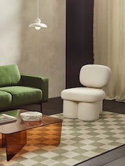 MADE.COM Ivory Boucle Thea Accent Chair - Image 3 of 6