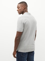 Lyle & Scott Grey Classic Polo Shirt - Image 2 of 8