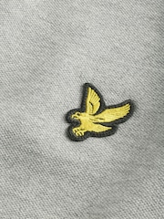 Lyle & Scott Grey Classic Polo Shirt - Image 7 of 8