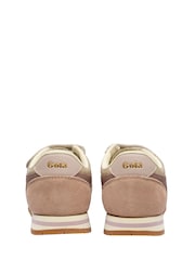 Gola Gold Kids' Daytona Blaze Strap Trainers - Image 3 of 4