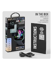Peers Hardy Grey Reflex Active Spectra Dark Silicone Strap Smart Watch - Image 8 of 8