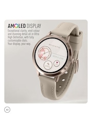 Peers Hardy Cream Reflex Active Spectra Mink Silicone Strap Smart Watch - Image 8 of 9