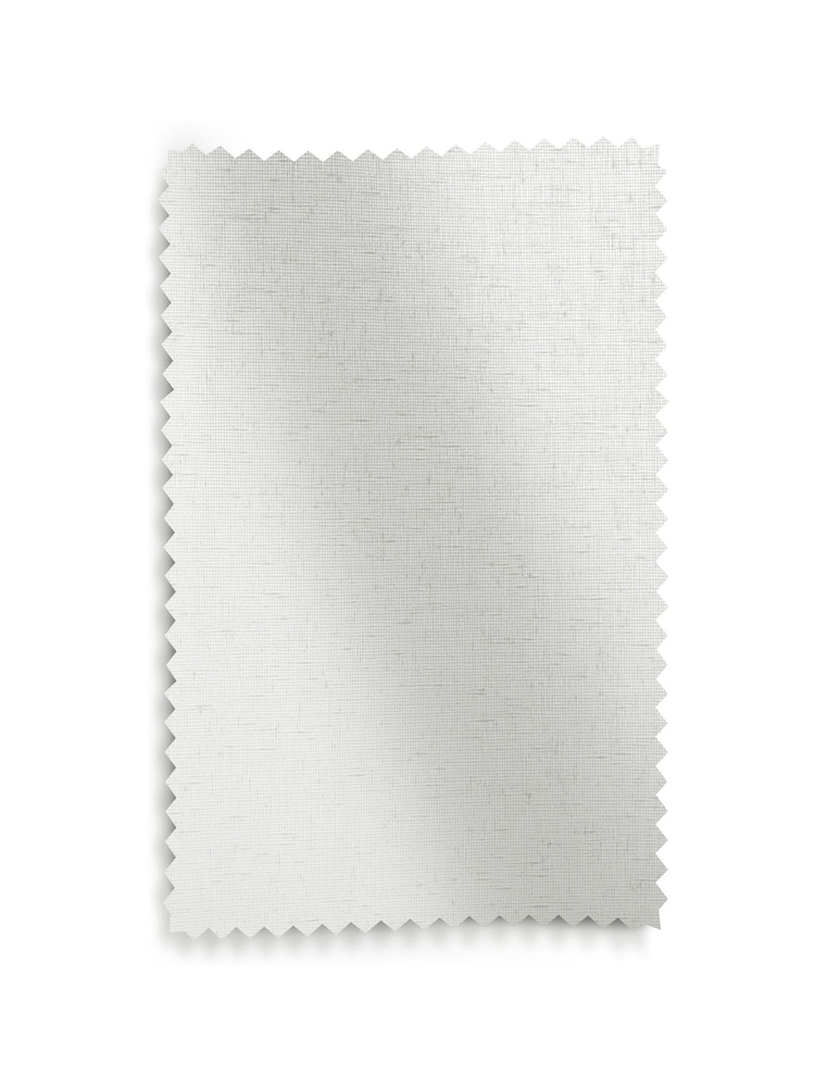 Cortina de painel transparente sem forro com aparência de linho - Imagem 2 de 2