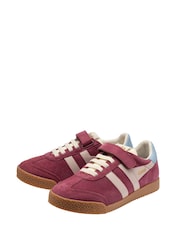 Gola Red Kids' Elan Strap Trainers - Image 2 of 4