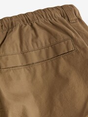Tan Brown Slim Lightweight Stretch Cargo Utility Trousers - Image 12 of 15