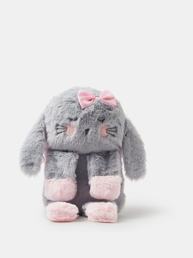 Angels By Accessorize Grey Bunny Backpack - Image 1 of 2