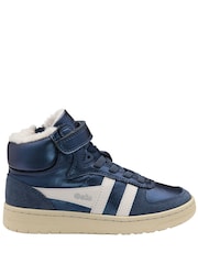 Gola Blue Kids' Talon Glimmer Strap Trainers - Image 1 of 4