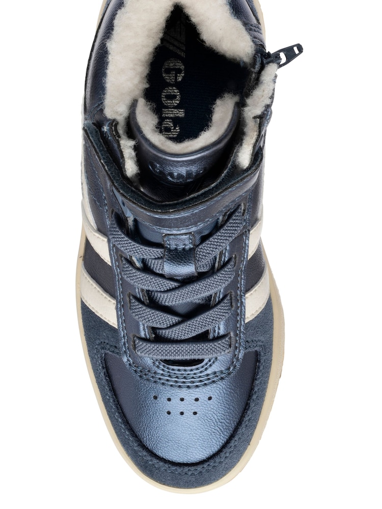 Gola Blue Kids' Talon Glimmer Strap Trainers - Image 4 of 4 Gola Blue Kids' Talon Glimmer Strap Trainers - Image 4 of 4