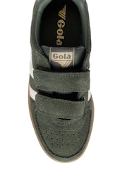 Gola Green Hawk Suede Strap Trainers - Image 4 of 4