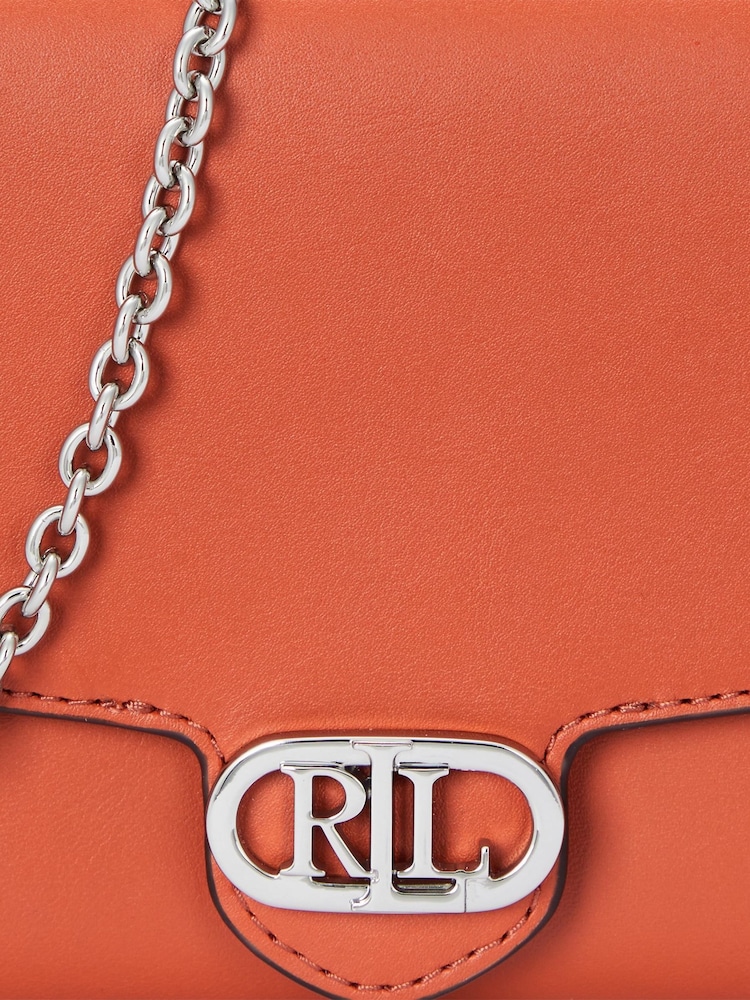 Lauren Ralph Lauren Adair Leather Crossbody Bag - Image 8 of 8