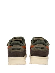 Gola Green Kids' Delta Strap Trainers - Image 3 of 4
