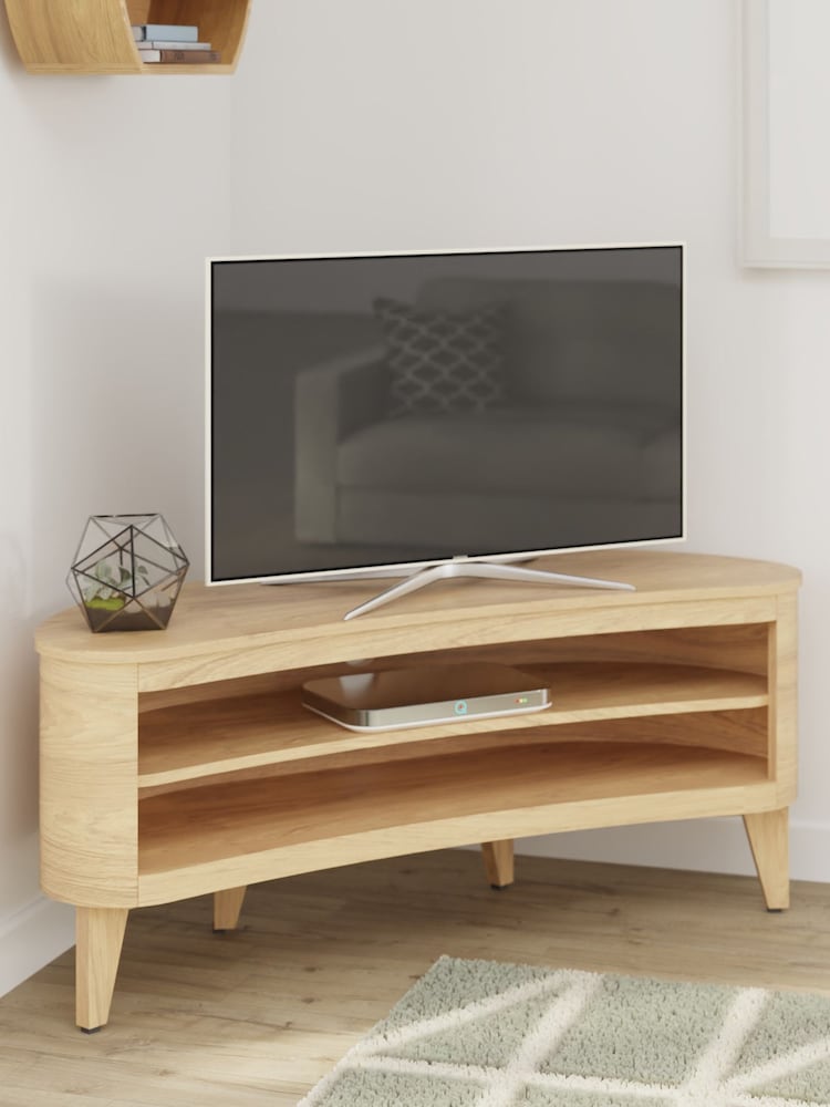 Jual Oak San Francisco TV Stand - Image 1 of 2
