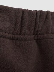 Reiss Chocolate Ali Senior Garment Dye Jersey Joggers - Image 6 of 6
