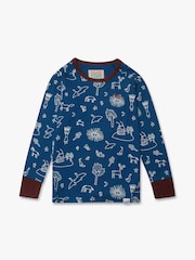 Muddy Puddles Blue Thermal Baselayer Top - Image 3 of 4