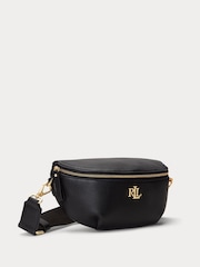 Lauren Ralph Lauren Marcy Leather Belt Black Bag - Image 3 of 6