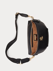 Lauren Ralph Lauren Marcy Leather Belt Black Bag - Image 4 of 6