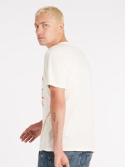 Amplified Metallica Neon Sun 100% Cotton White T-Shirt - Image 2 of 4