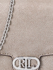 Серебряный - Lauren Ralph Lauren кожаная сумка с длинным ремешком Adair - Image 8 of 8