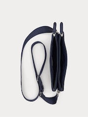 Marineblau - Lauren Ralph Lauren Landyn Umhängetasche aus Nylon, mittelgroß - Bild 4 von 4
