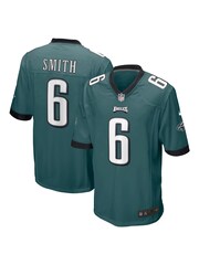 Nike Green NFL Philadelphia Eagles Home Game Jersey - DeVonta Smith - Image 1 of 3