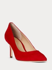 Lauren Ralph Lauren Lanette Suede Court Heels - Image 1 of 4