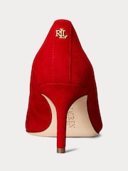 Lauren Ralph Lauren Lanette Suede Court Heels - Image 3 of 4