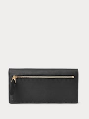 Lauren Ralph Lauren Black Leather Slim Wallet Purse - Image 2 of 3
