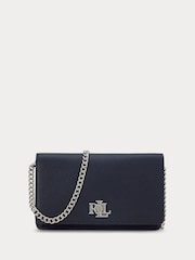 Lauren Ralph Lauren Chain Crossbody Leather Bag - Image 1 of 7