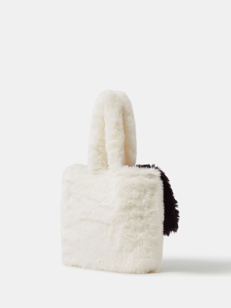 Angels By Accessorize Fluffy Dog Tote Bag - Bild 2 von 2