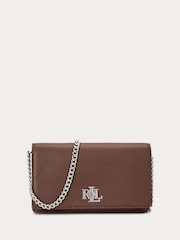 Lauren Ralph Lauren Chain Crossbody Leather Bag - Image 1 of 5