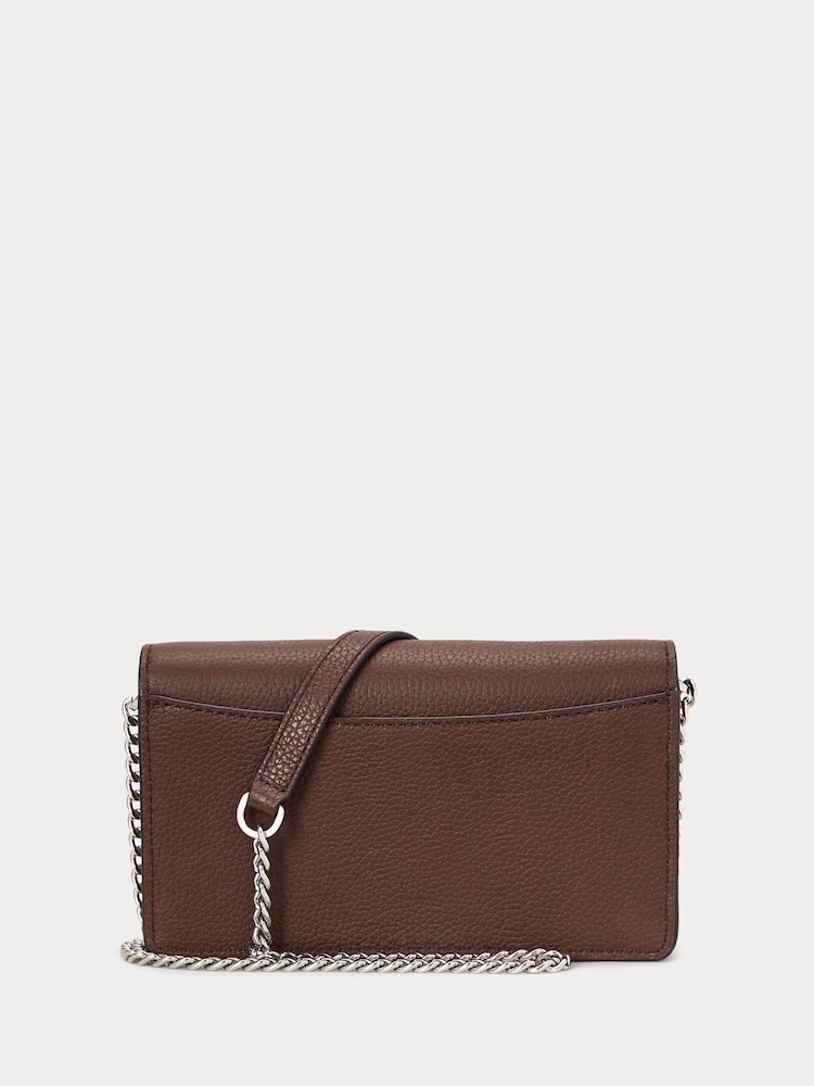Lauren Ralph Lauren Chain Crossbody Leather Bag - Image 2 of 5