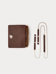Lauren Ralph Lauren Chain Crossbody Leather Bag - Image 4 of 5