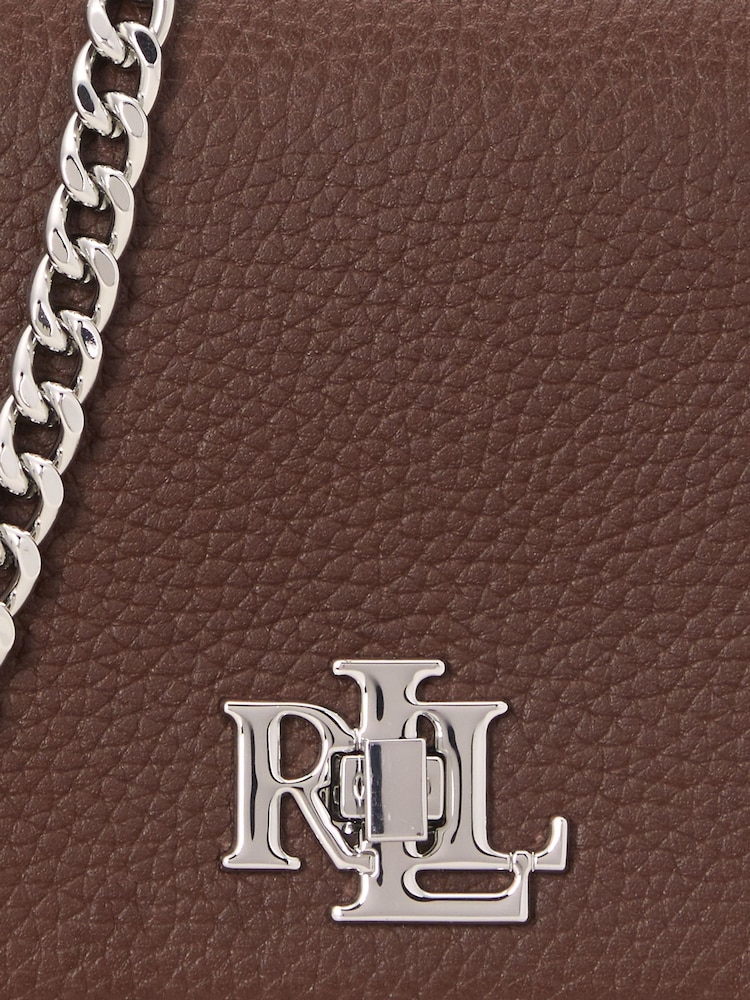 Lauren Ralph Lauren Chain Crossbody Leather Bag - Image 5 of 5