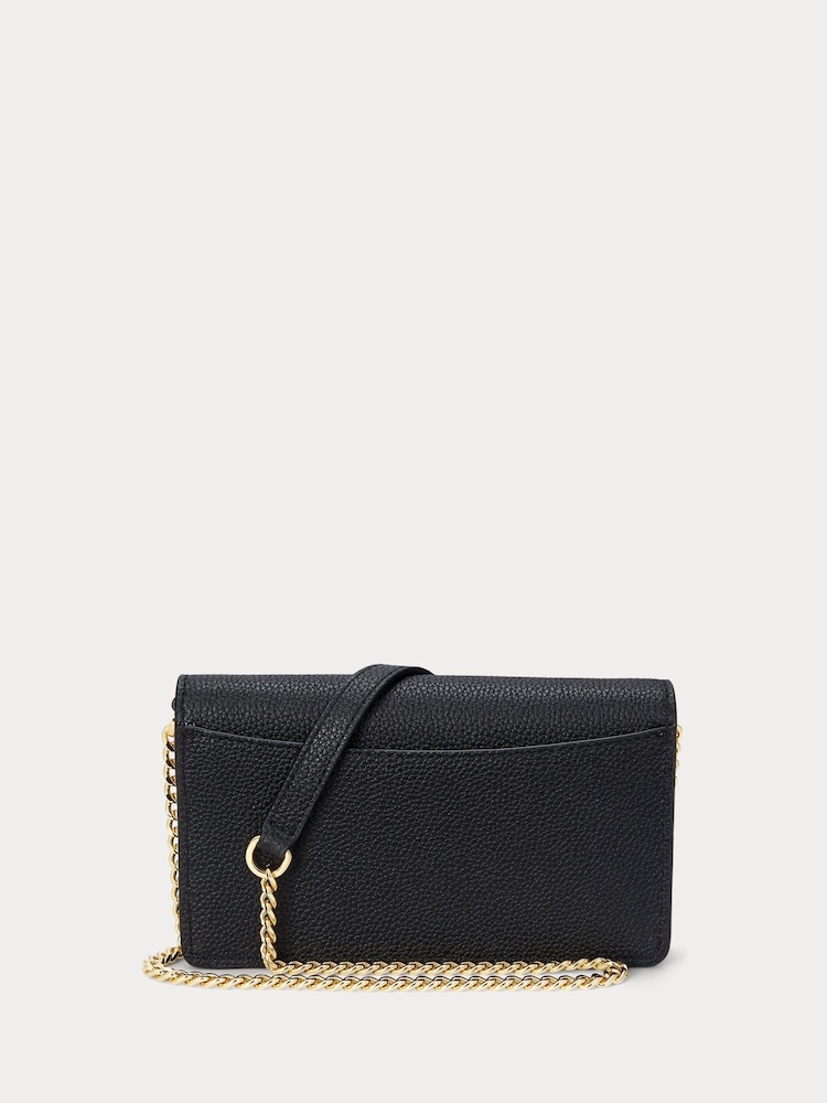 Lauren Ralph Lauren Chain Crossbody Leather Bag - Image 2 of 7 Lauren Ralph Lauren Chain Crossbody Leather Bag - Image 2 of 7