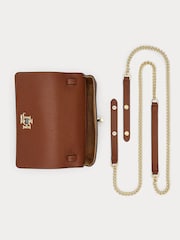 Lauren Ralph Lauren Chain Crossbody Leather Bag - Image 5 of 8