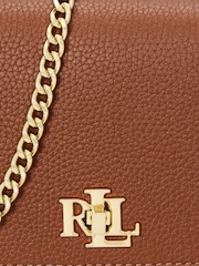 Lauren Ralph Lauren Chain Crossbody Leather Bag - Image 6 of 8