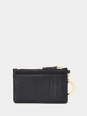 Lauren Ralph Lauren Pebbled Leather Zip Card Case - Image 2 of 2