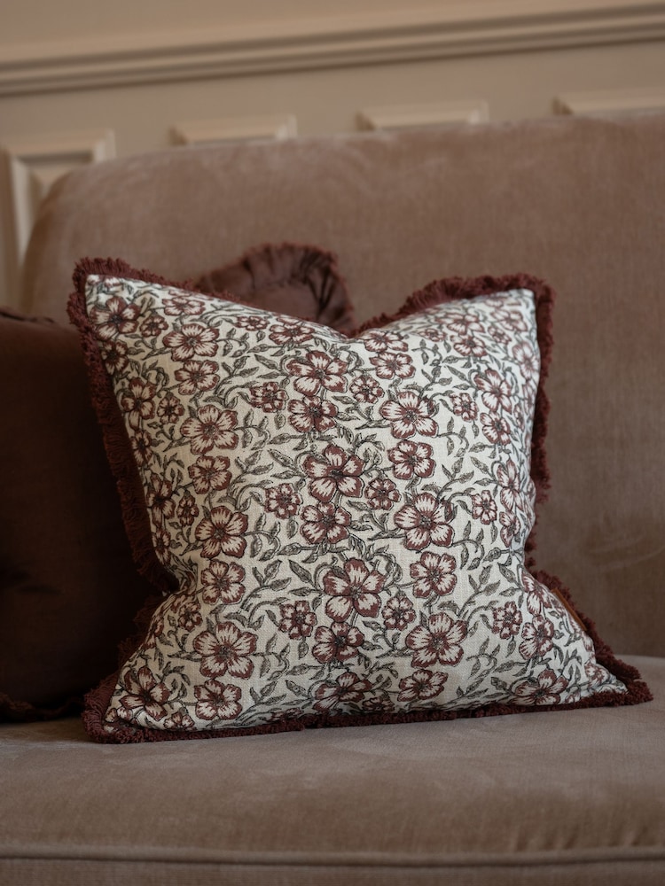 Ellenvale Interiors Sadie Vintage Floral Cushion Cover - Image 1 of 4
