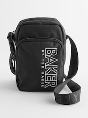 Baker by Ted Baker Boys Black Sling Bag - Image 1 of 7