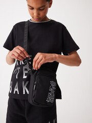 Baker by Ted Baker Boys Black Sling Bag - Image 3 of 7