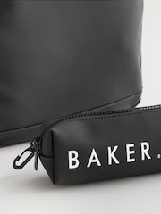 Baker by Ted Baker Boys Back to School Black Backpack with Pencil Case - Image 7 of 7
