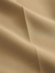Kamelbraun - Hose in Straight Fit mit Gummizug hinten - Bild 6 von 6