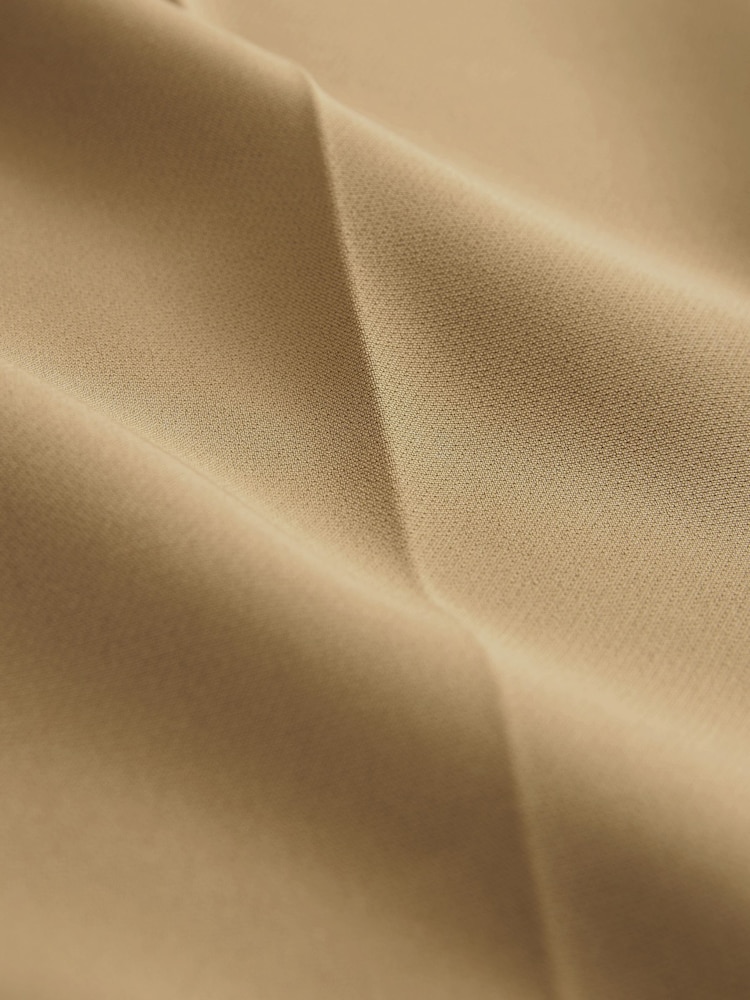 Camel Brown Tailored Elastic Back Straight Leg Trousers - Image 6 of 6 Camel Brown Tailored Elastic Back Straight Leg Trousers - Image 6 of 6