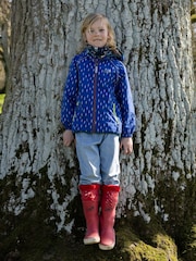 Muddy Puddles Blue Waterproof EcoSplash Jacket - Image 2 of 7