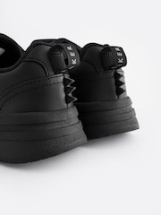 Baker by Ted Baker Boys Noir Back to School Dinosaur Trainers - Image 3 de 6